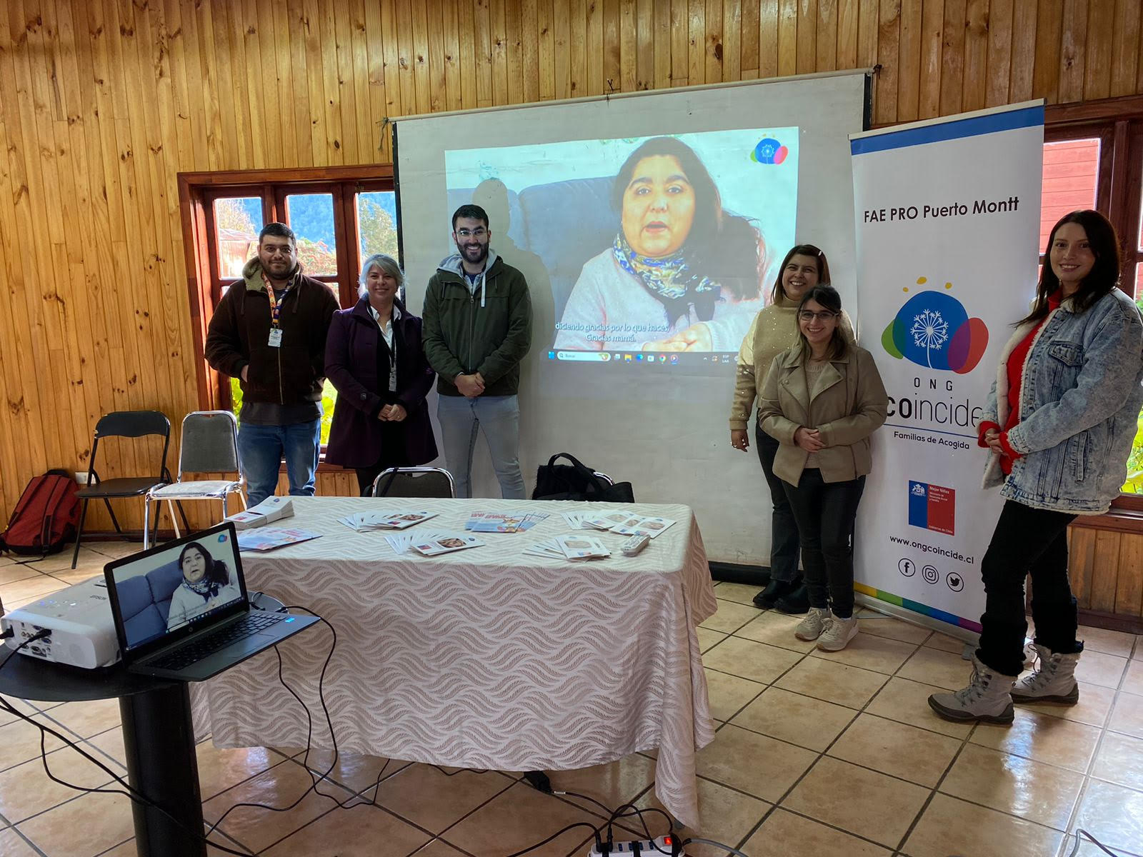 Programa Familias de Acogida FAE Puerto Montt realizó jornada de difusión en Hornopirén
