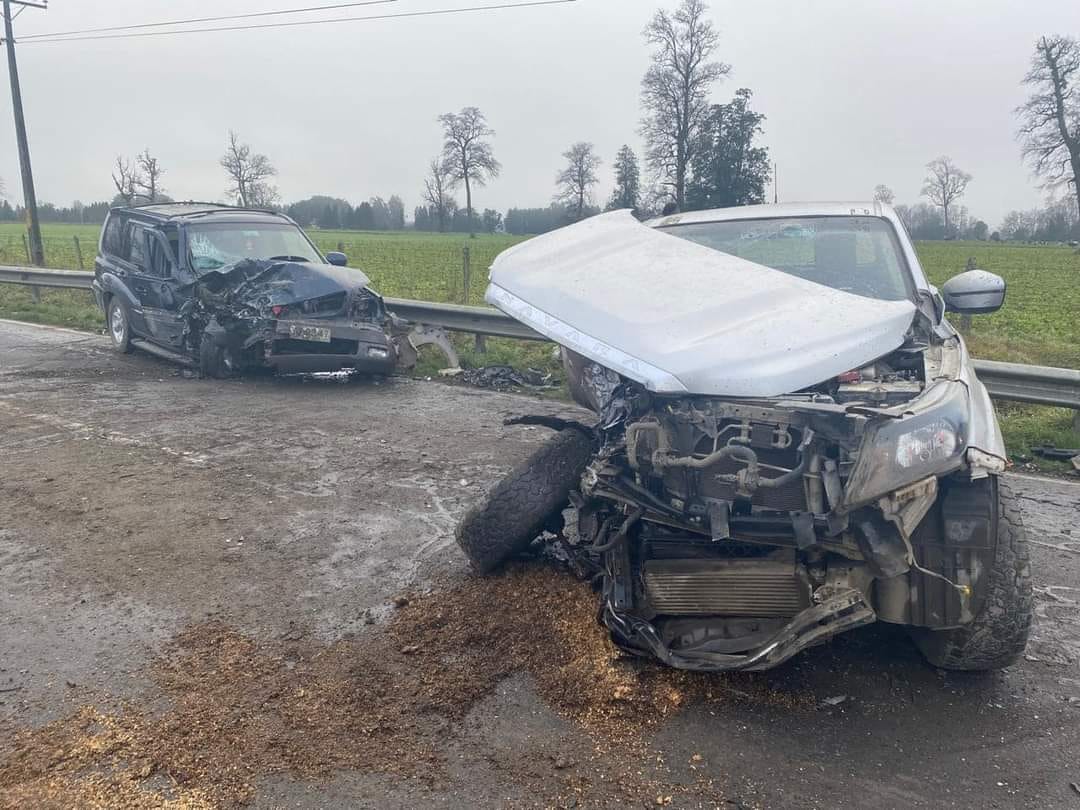 Indagan las causas de violento accidente de tránsito en Puerto Octay