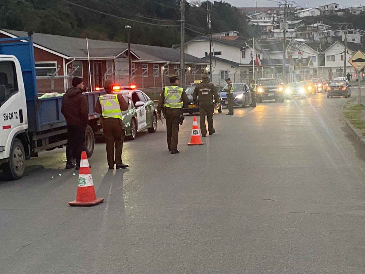 Con 9 detenidos finalizaron operativos de seguridad en Calbuco y Puerto Montt