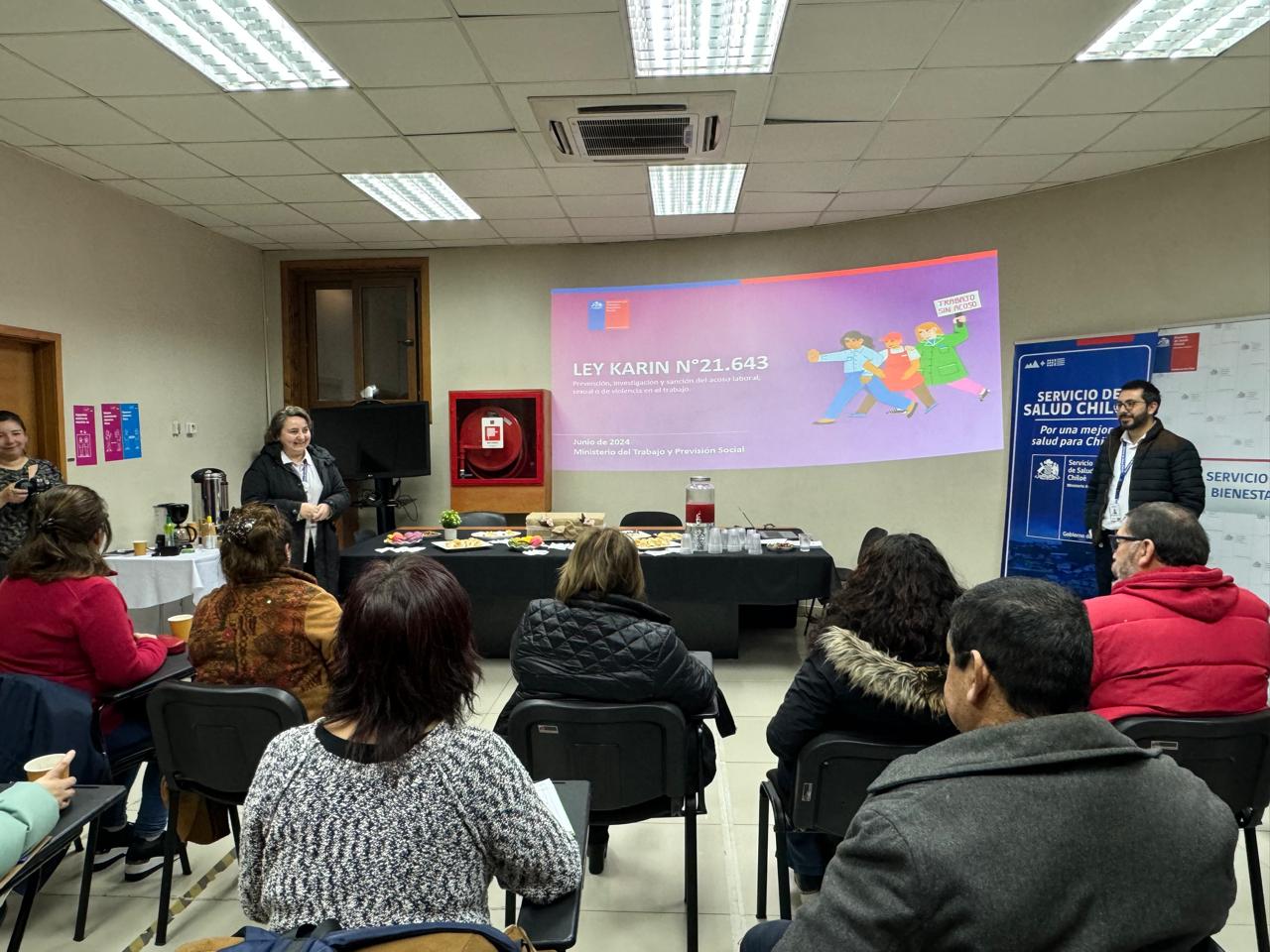 Asociaciones gremiales de salud conocen en detalle la Ley 21.643 conocida como “Ley Karin”