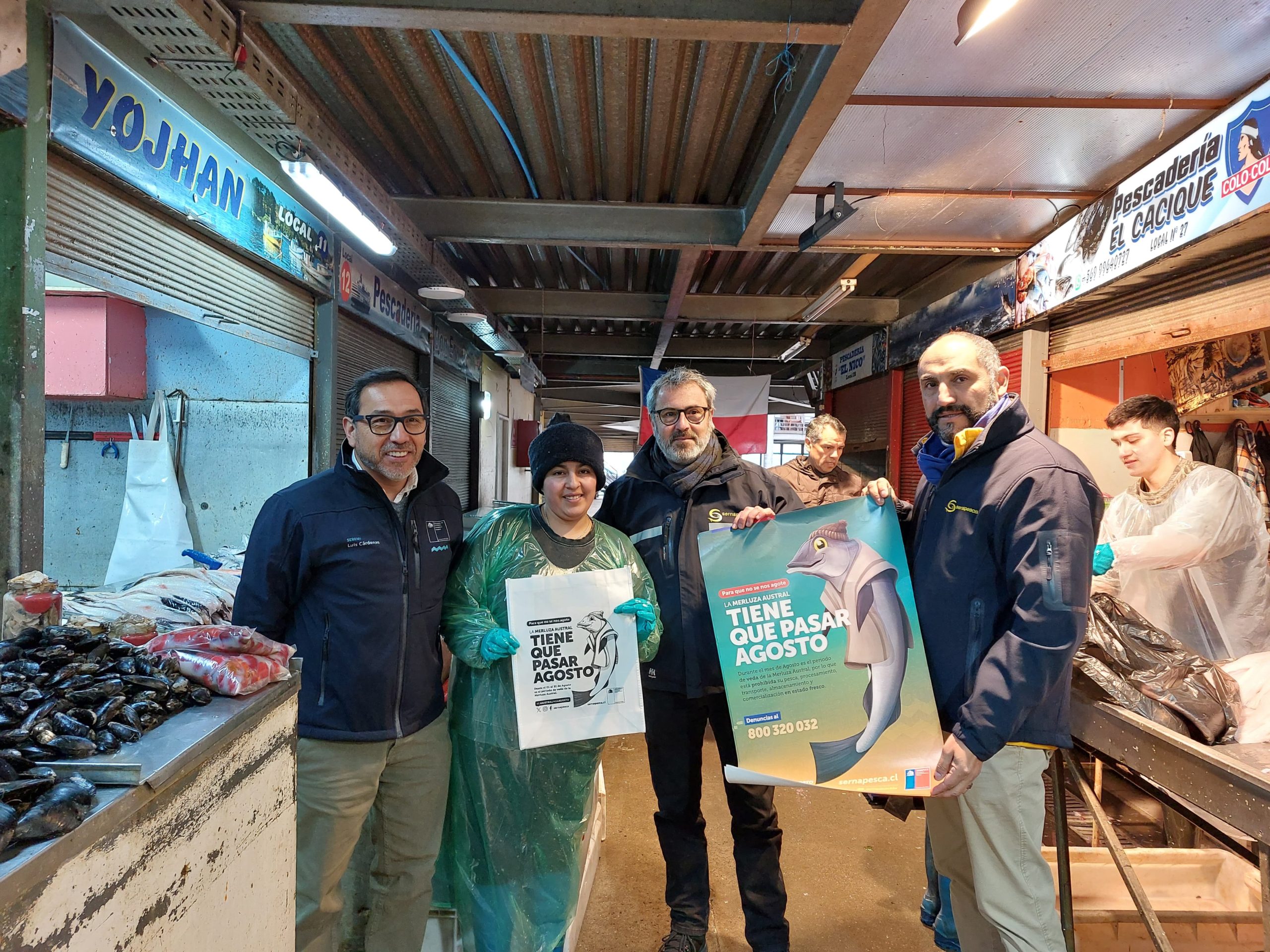 Sernapesca inicia nueva campaña por veda de la merluza austral