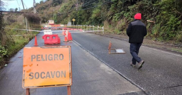 Emergencia comunal en Puerto Montt por aparición de socavón