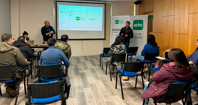 En Chiloé: funcionarios de Atención Primaria de Salud integran conocimientos para fomentar ambientes laborales saludables