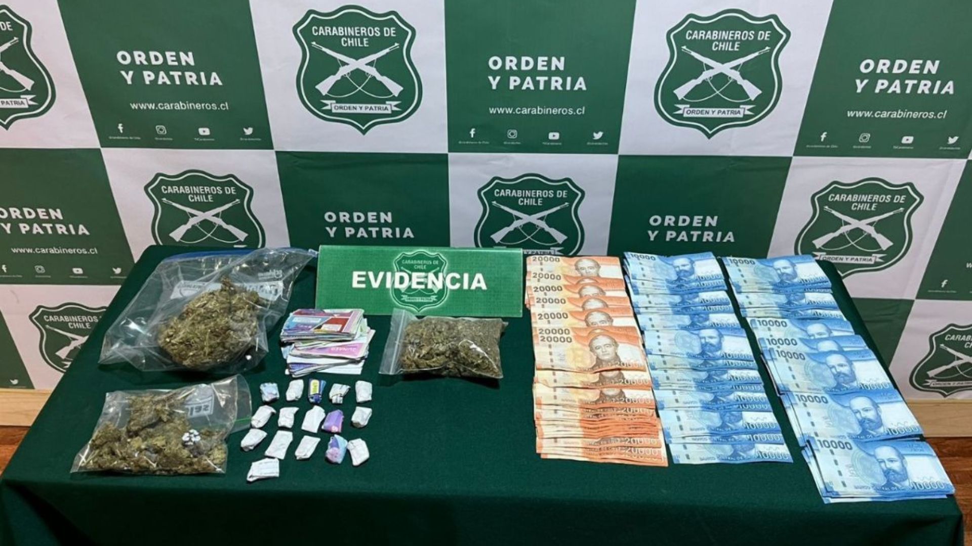 Carabineros frustra venta de droga protagonizada por adolescentes en Castro