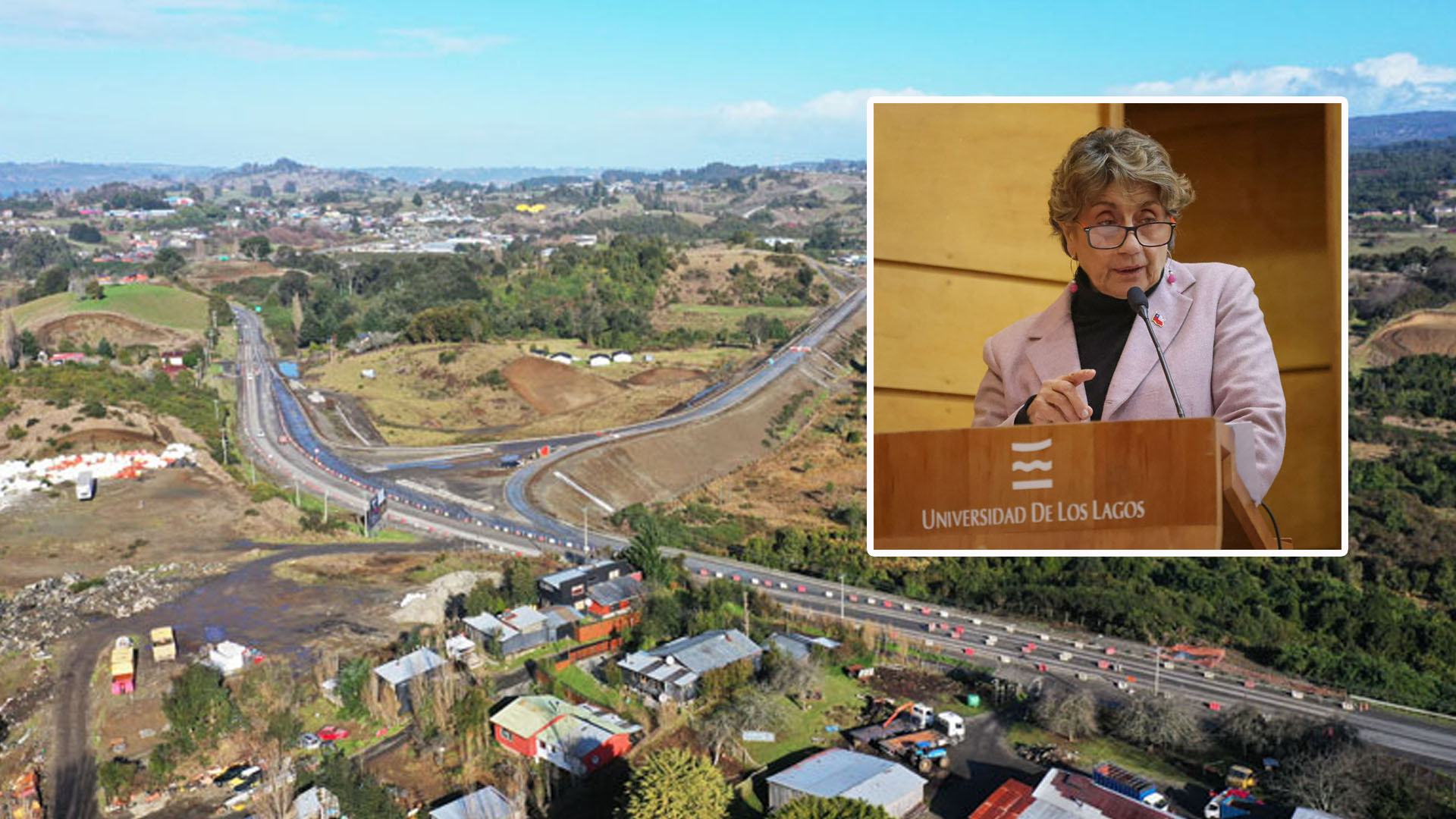 Bypass de Castro abrirá antes de lo previsto