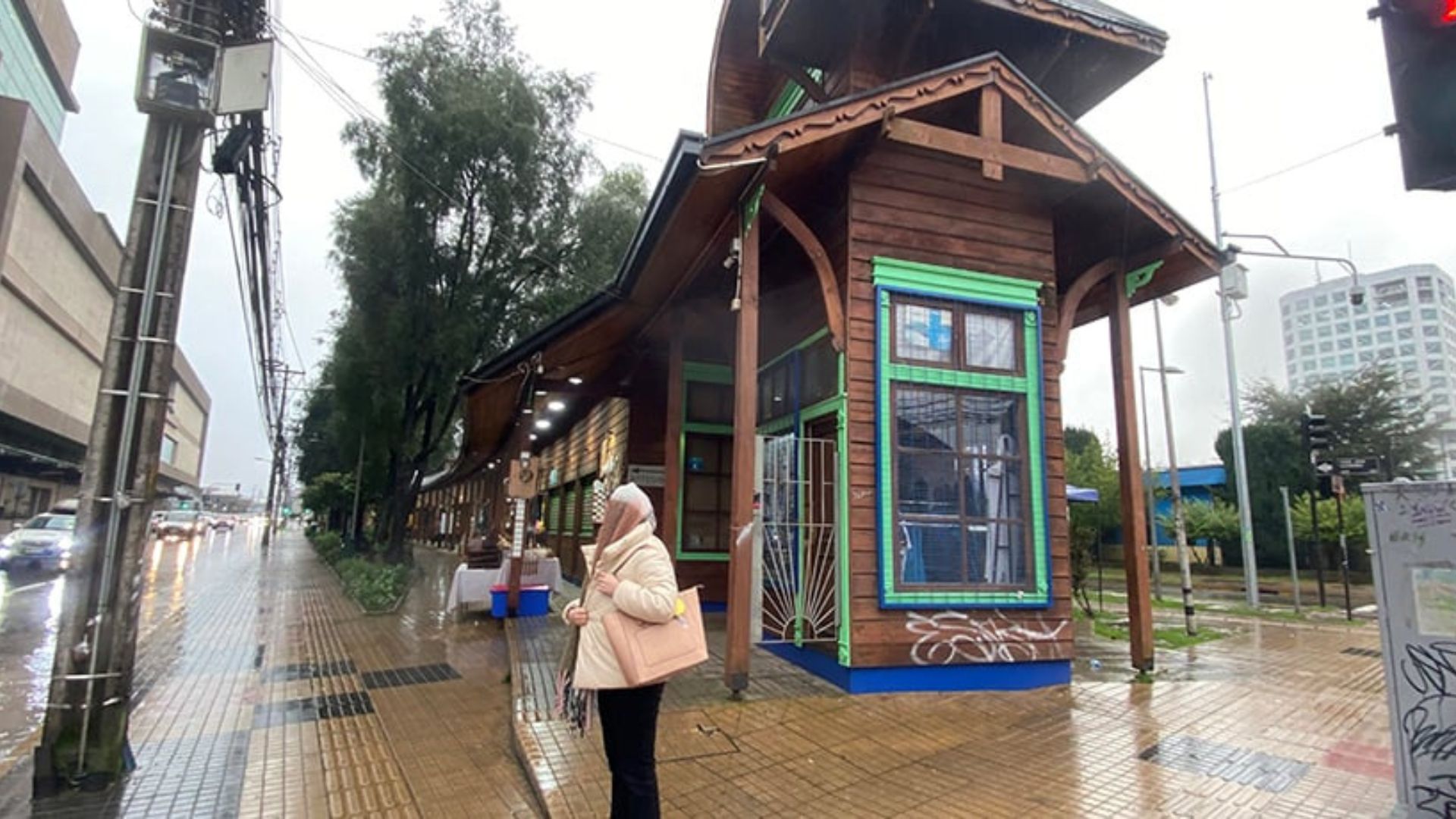 Local deportivo sufre nuevo intento de robo en pleno Pueblito Artesanal en Osorno