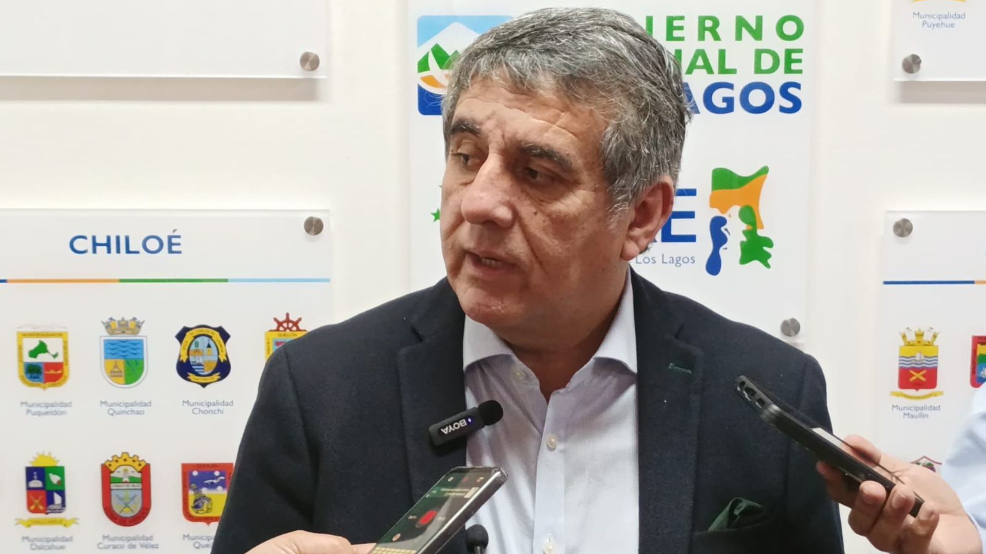 Gobernador Santana alerta por fuerte recorte presupuestario para la Región de Los Lagos en 2026