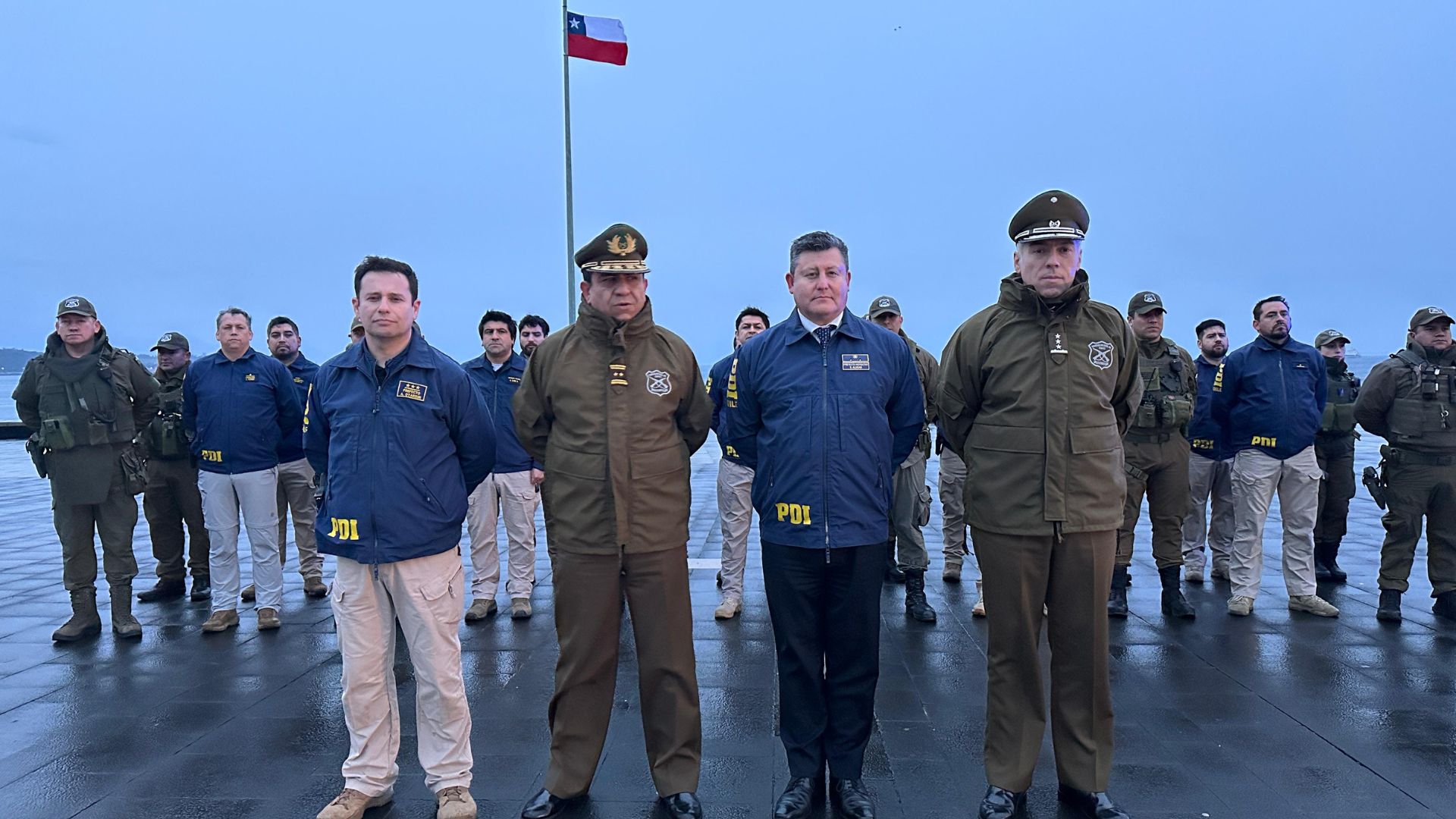 Operación “Fortaleza”: PDI y carabineros logran más de 160 detenidos en trabajo conjunto en Osorno, Llanquihue y Chiloé