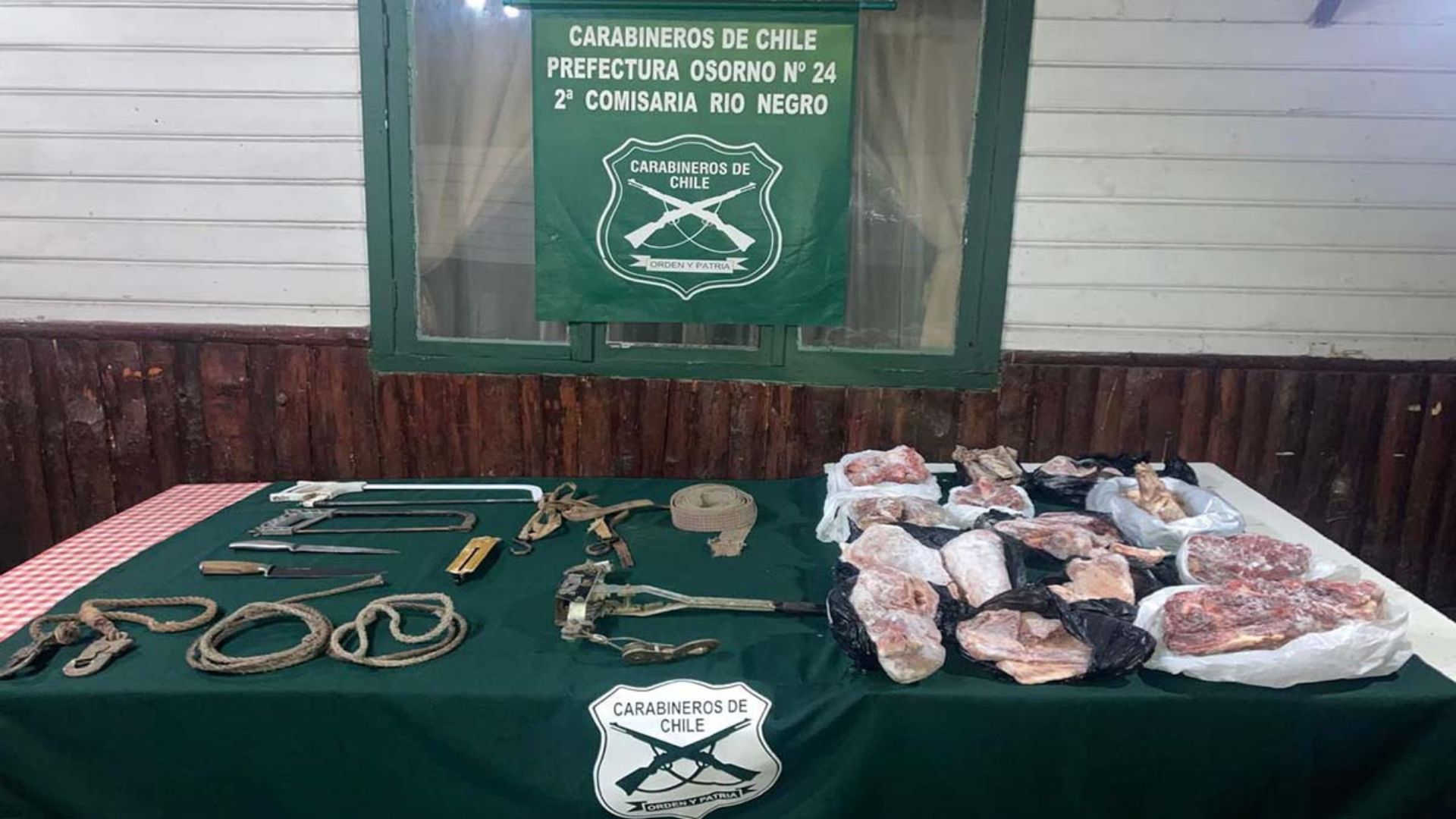 Sujeto es detenido por abigeato en Río Negro