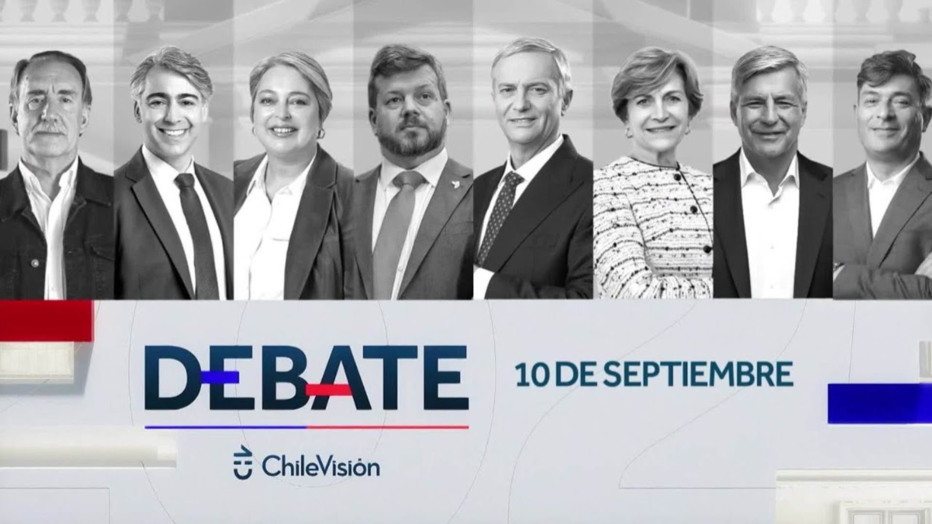Primer debate presidencial televisado reúne a los ocho candidatos