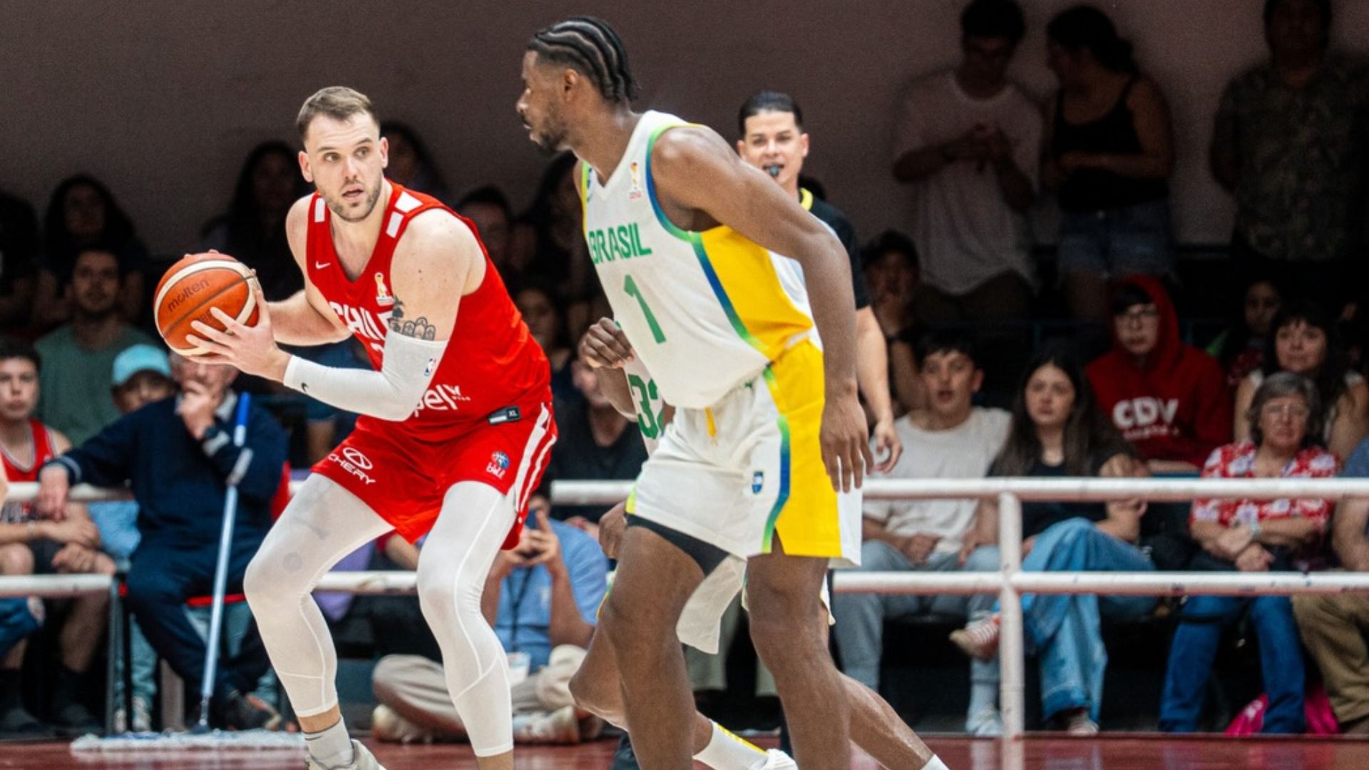 Brillante actuación del osornino Haase no alcanzó para evitar derrota de Chile