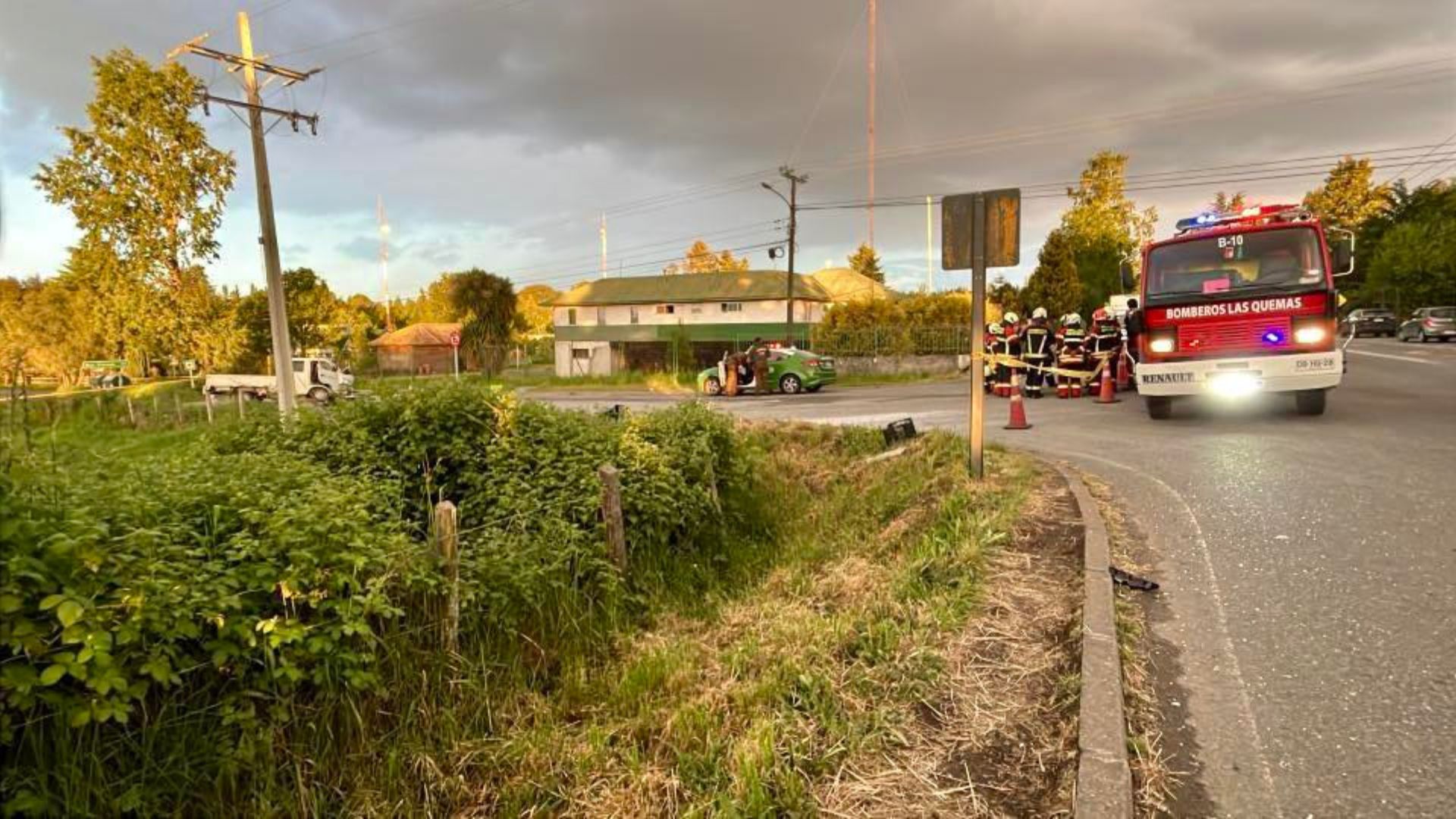 Fatal colisión en camino a Los Muermos deja un fallecido y un herido