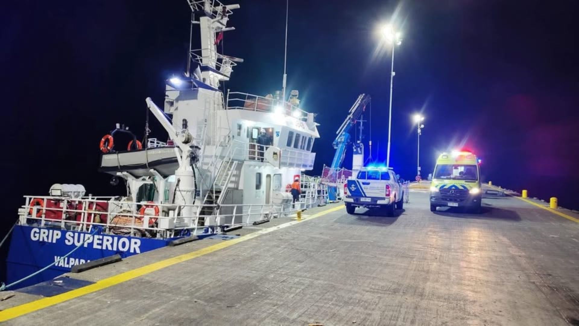 Explosión en wellboat de Quellón deja dos tripulantes lesionados