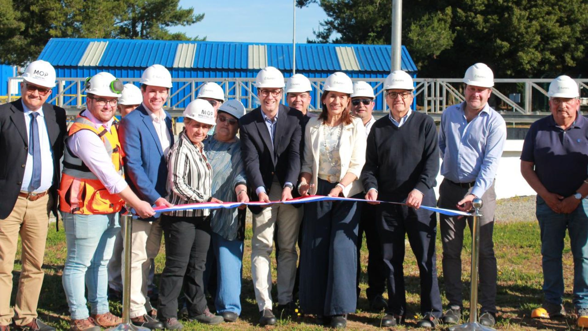 Suralis inaugura obras de ampliación de Planta de Tratamiento de Aguas Servidas de Purranque y Corte Alto