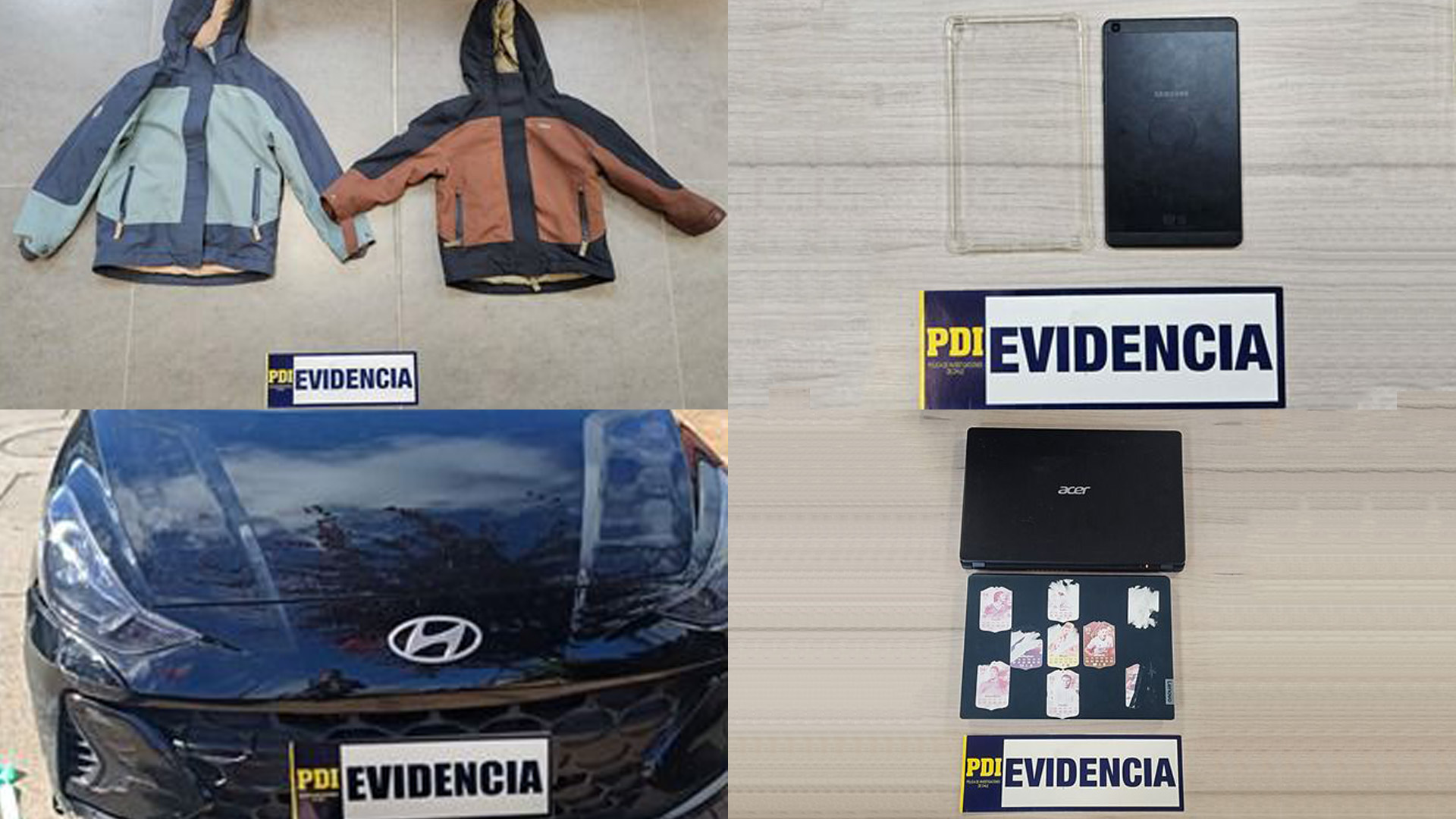 Vehículo sustraído en Puerto Montt fue la clave de un robo en Valdivia