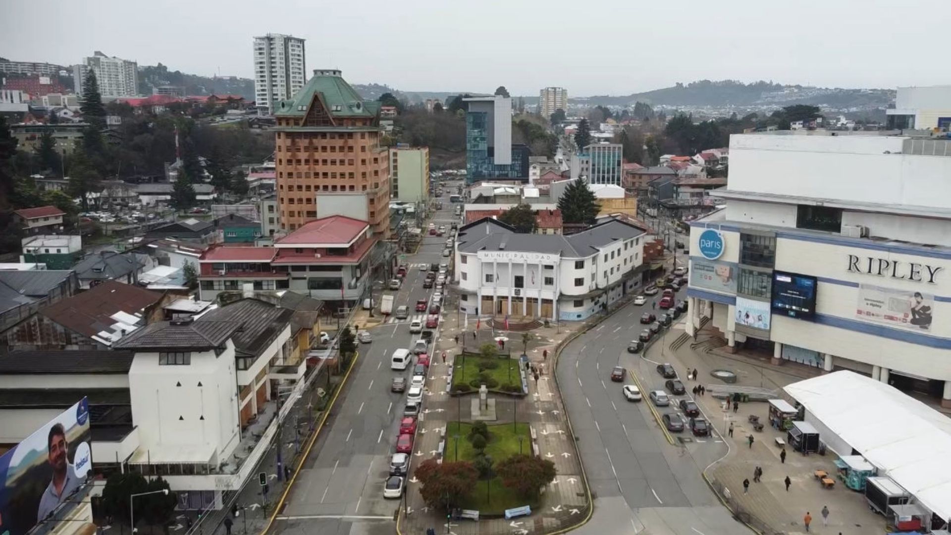 Violento ataque con arma blanca remece el centro de Puerto Montt y deja un detenido