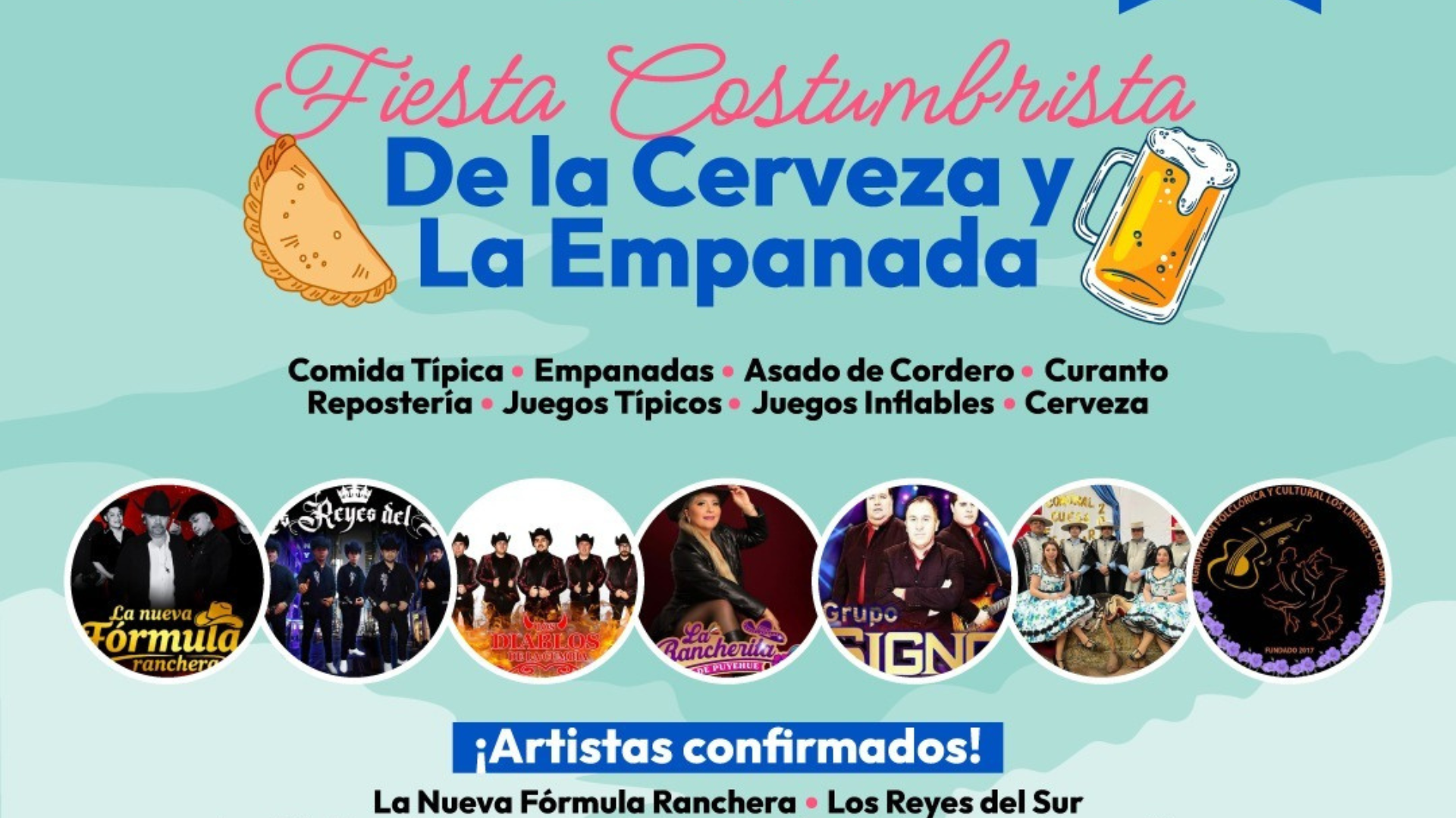 Frutillar celebrará la Fiesta Costumbrista de la Cerveza y la Empanada este domingo 11 de enero en sector Copihue