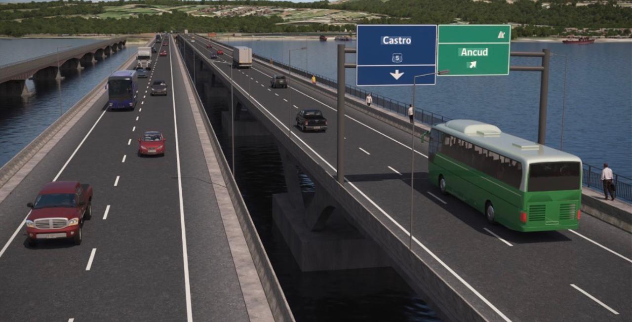 MOP adjudica histórica doble vía para Chiloé con inversión cercana a los 600 millones de dólares