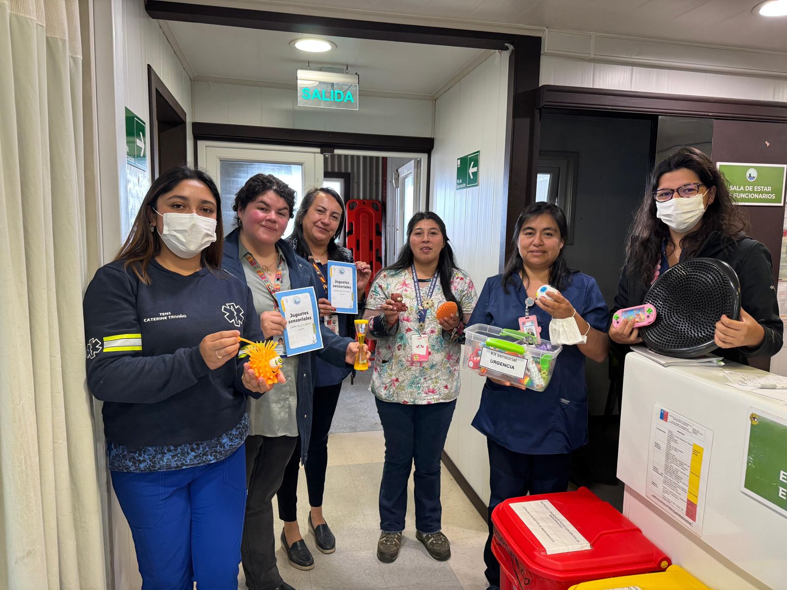 Hospital Comunitario de Achao fortalece atención inclusiva con entrega de kits sensoriales