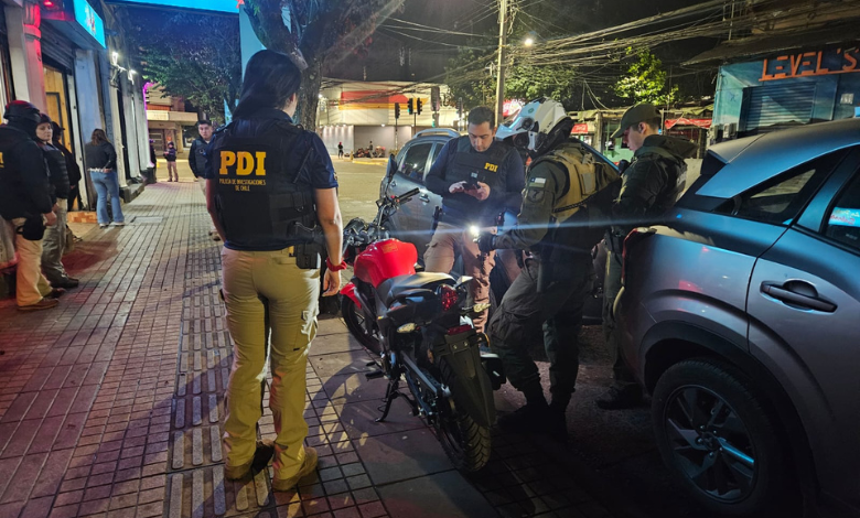 Operativo de la PDI en Osorno y Chiloé deja más de 30 detenidos y cerca de 200 fiscalizados