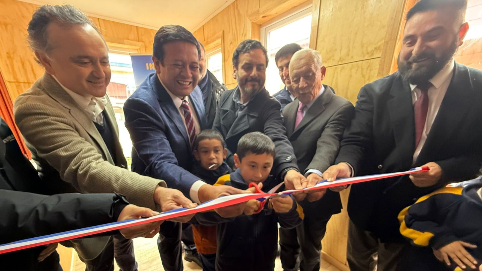Inauguración Proyecto de Mejorar Sanitaria en Escuela Rural de Aguantao