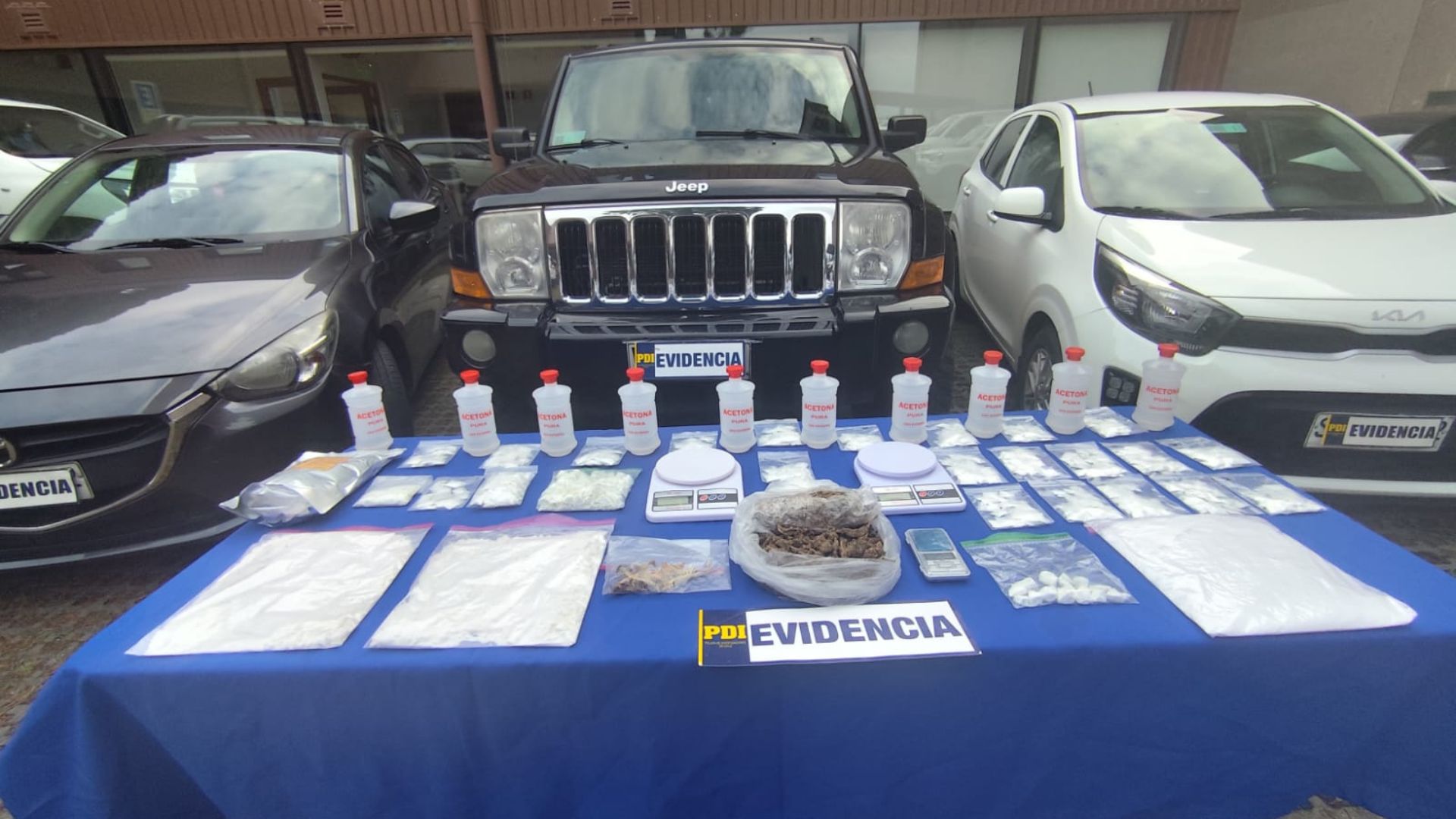 Clan familiar es detenido por tráfico de drogas en Frutillar