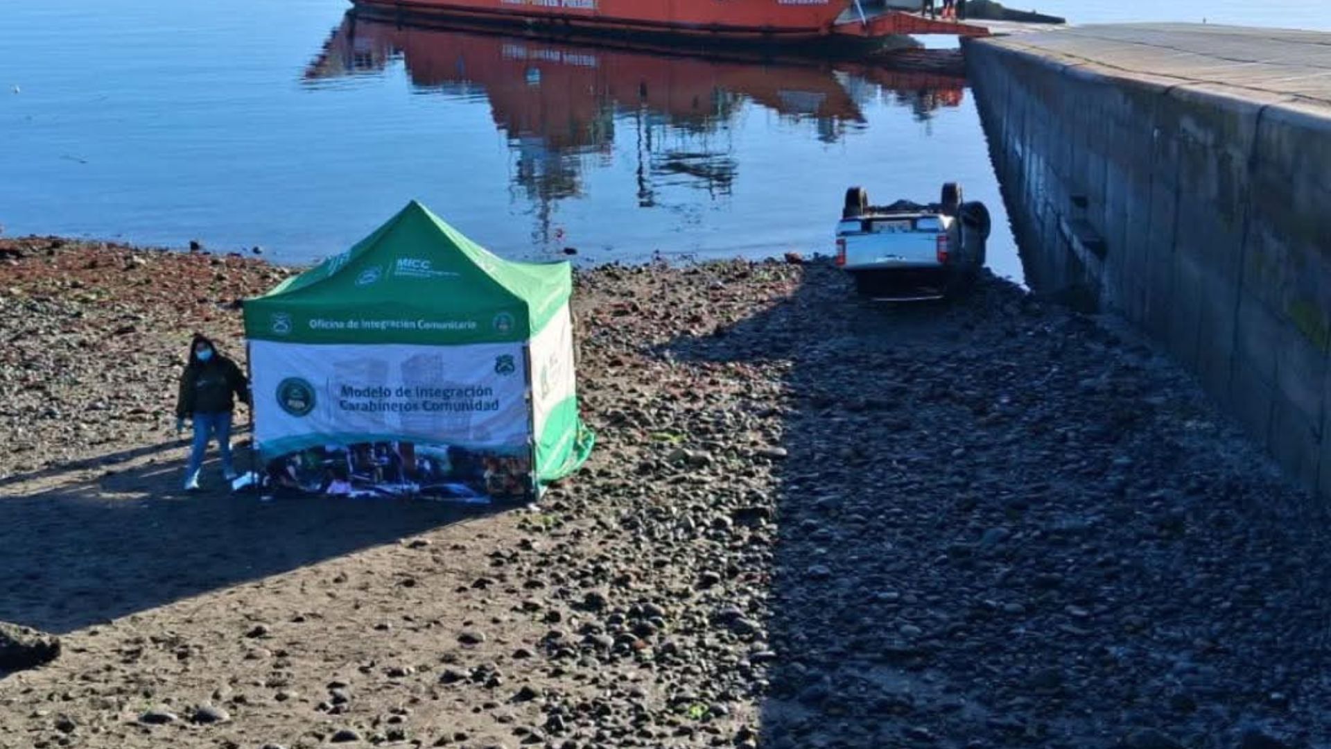 Trágica muerte de docente en Isla Lemuy tras caída de vehículo al mar