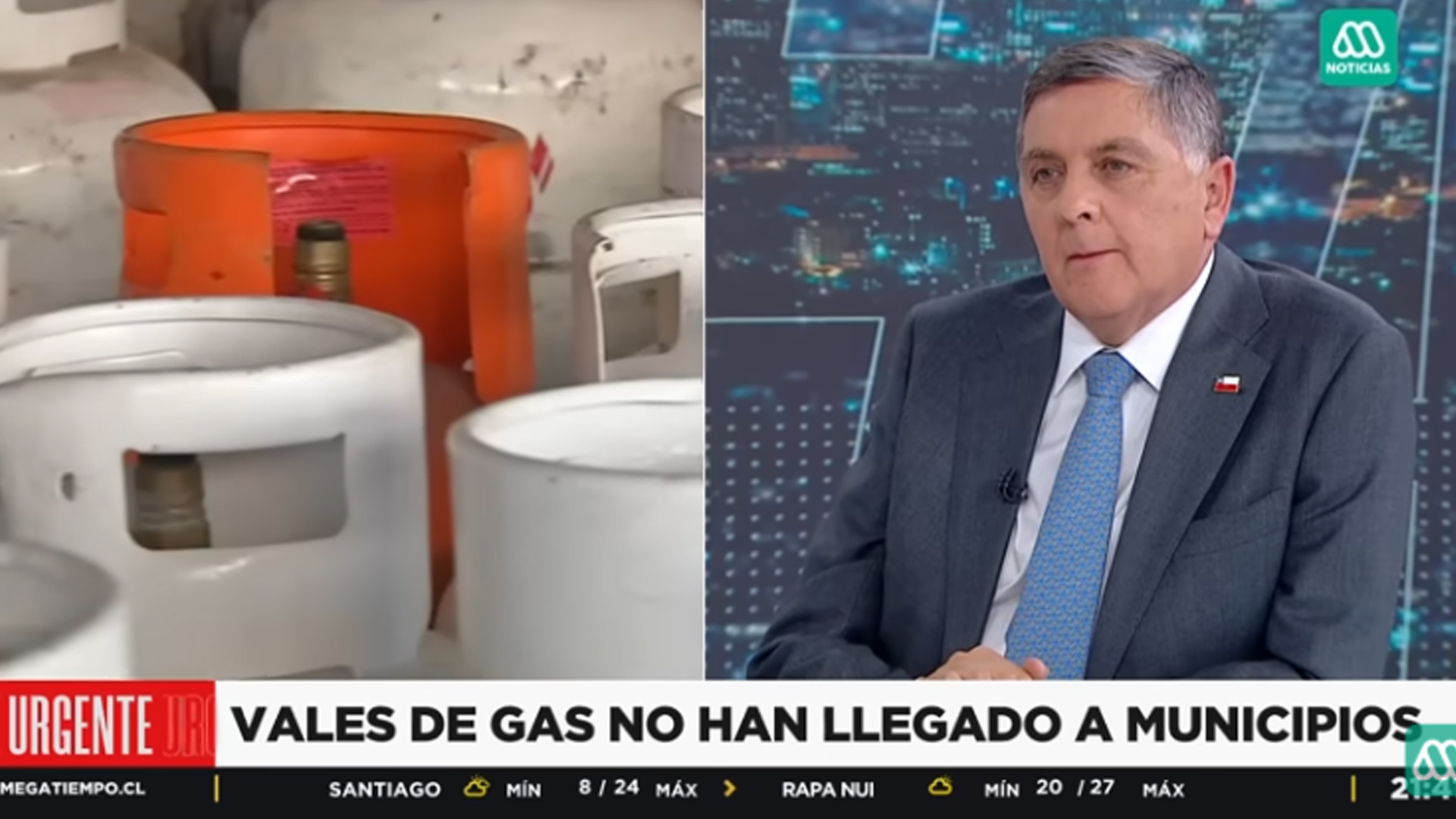 Gobierno descarta retrasos en vales de gas y atribuye críticas a “ansiedad” de alcaldes