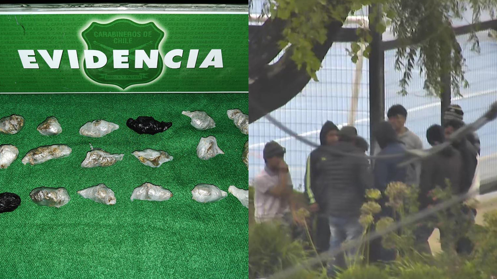 Detienen a tres personas por microtráfico en la costanera de Puerto Montt