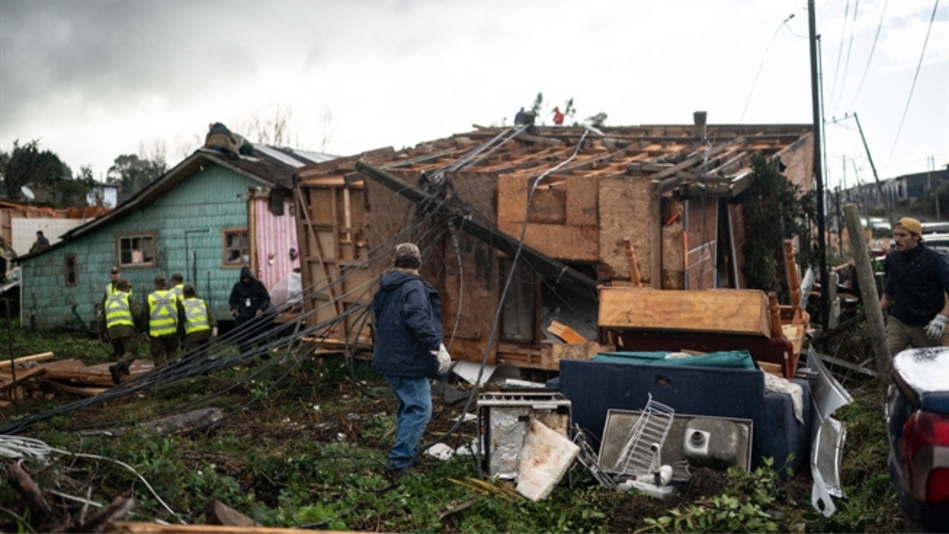 Puerto Varas recordó el tornado a un año de la emergencia y reporta 75% de avance en reconstrucción