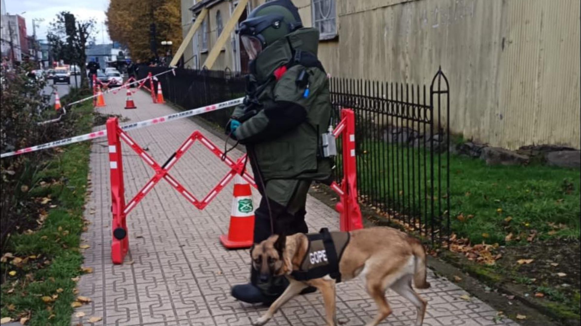 Nueva falsa alarma movilizó al GOPE en pleno centro de Castro