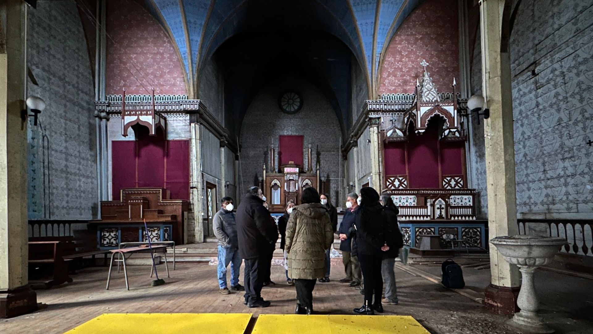 Inician trabajos de emergencia en iglesia patrimonial de Maullín con plazo de 75 días