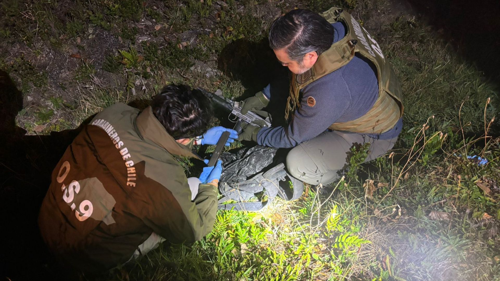 Recuperan subametralladora UZI extraviada en Puerto Montt