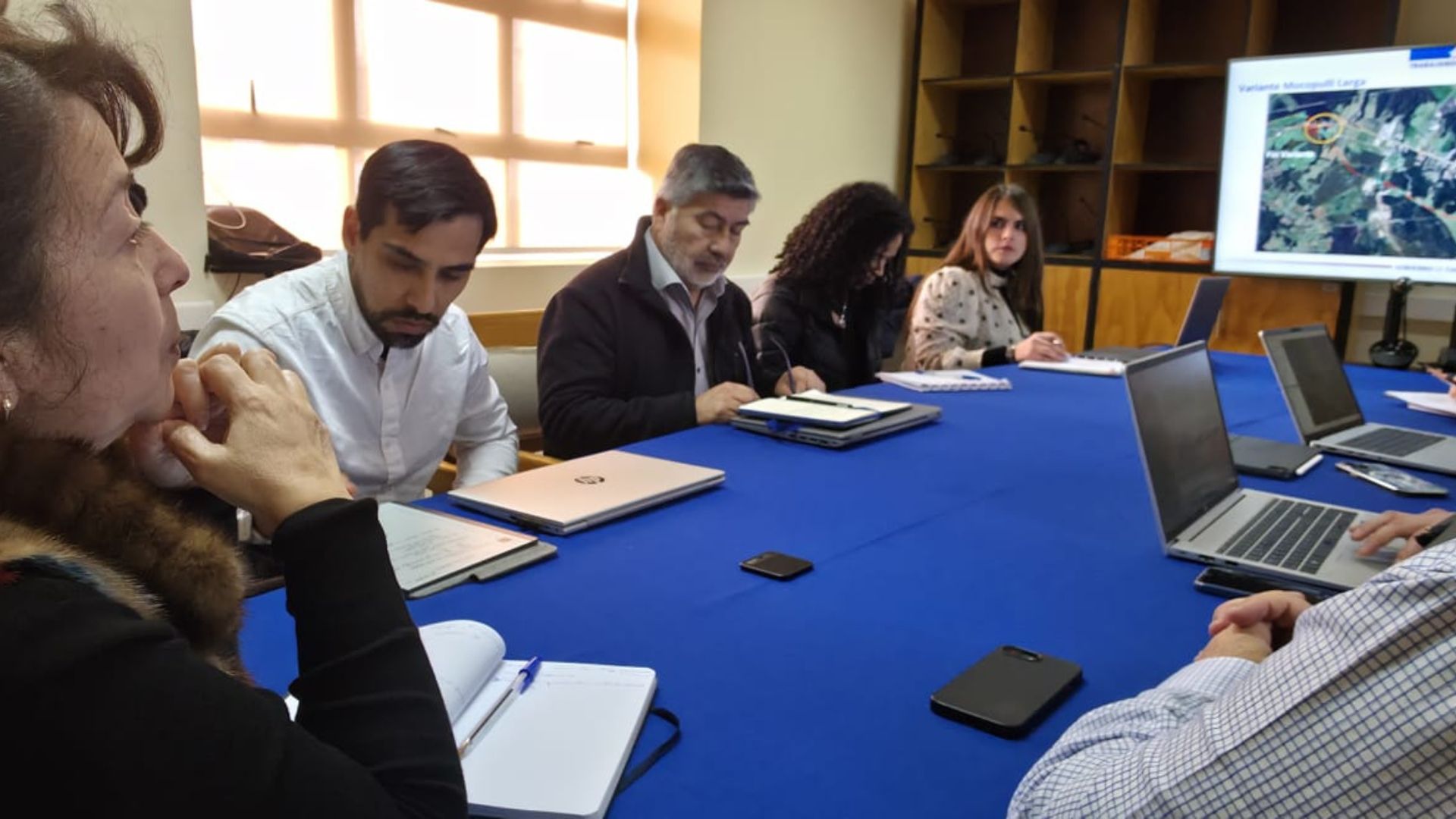 Presentan en Dalcahue antecedentes preliminares del proyecto de mejoramiento de la Ruta 5 entre Chacao y Chonchi