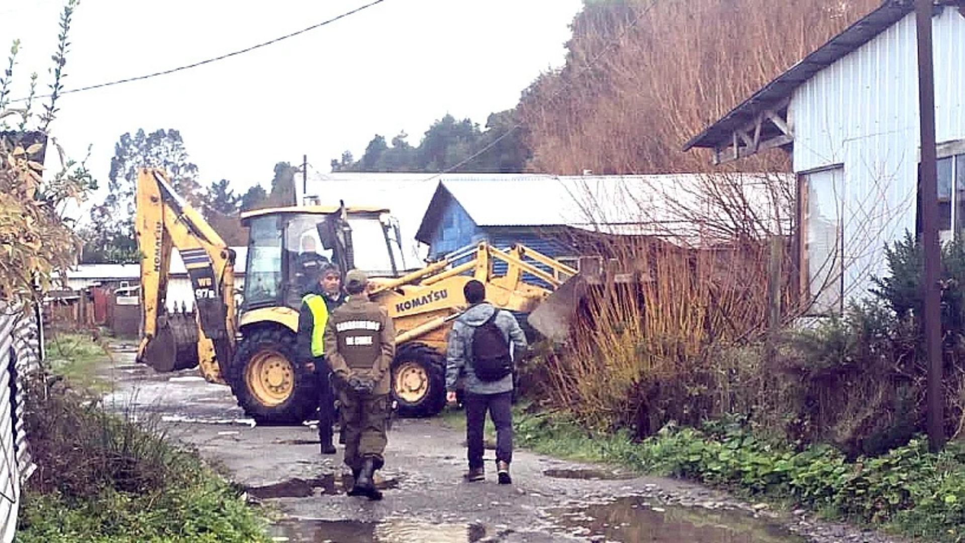 Desalojan asentamiento irregular que permaneció siete años junto al estadio Estero Lobos en Puerto Montt