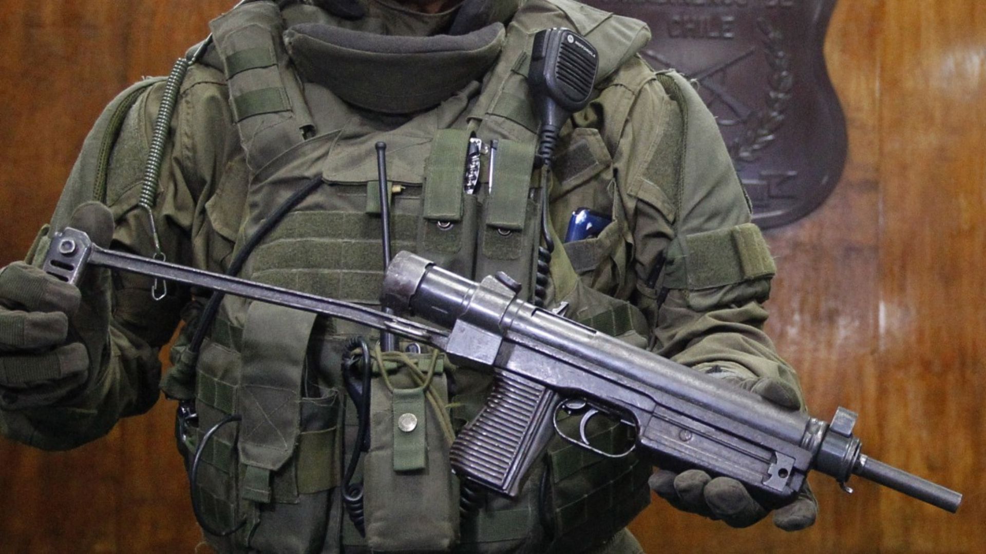 Investigan desaparición de subametralladora Uzi durante operativo antidrogas en Puerto Montt