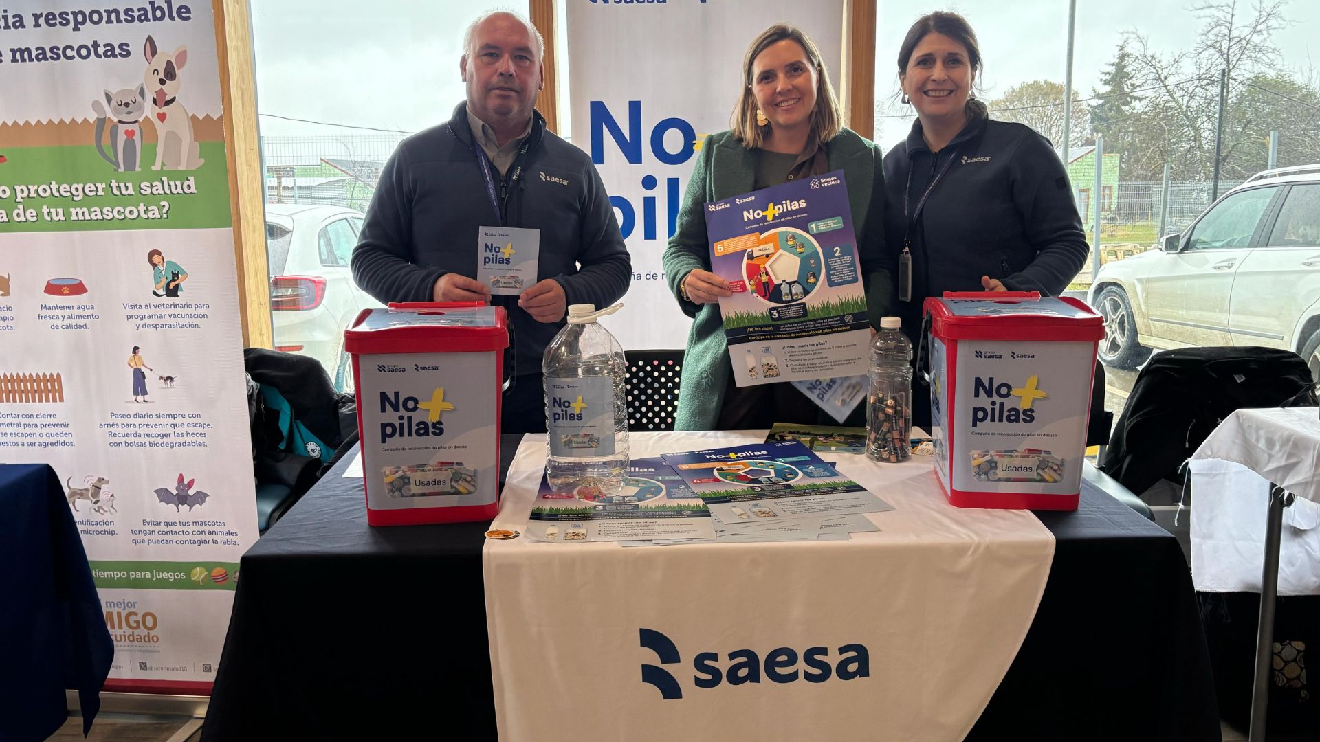 3 instituciones educativas se suman a campaña «No + Pilas» de Saesa en Chiloé