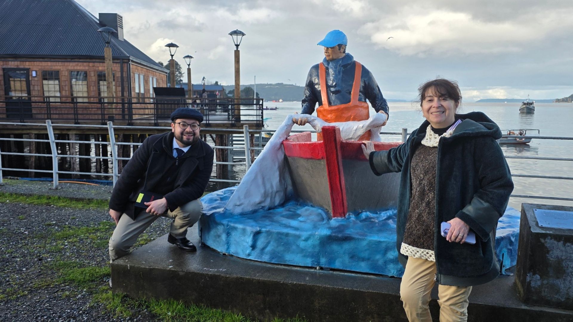 Seremi de las Culturas visitó Dalcahue para abordar proyectos y desafíos del sector cultural