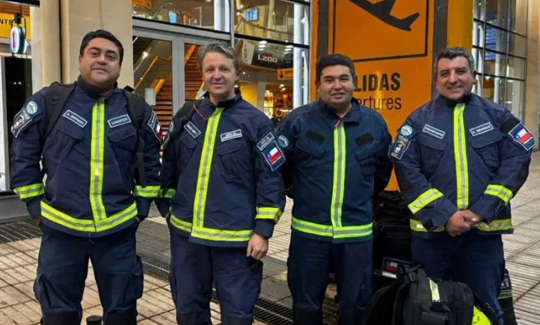 Seis rescatistas de Osorno viajan a Venezuela para apoyar labores tras devastador terremoto