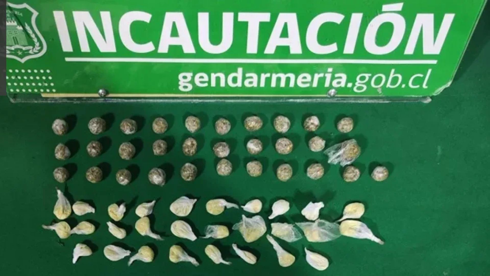 Gendarmes frustran ingreso de pasta base y marihuana durante jornada de visitas en prisión de Osorno