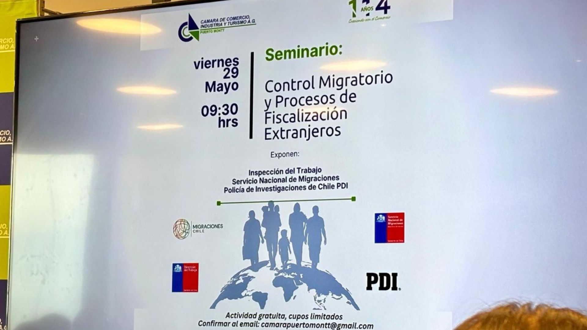Seminario sobre migración y fiscalización reunió a empresas, autoridades y parlamentarios en Puerto Montt
