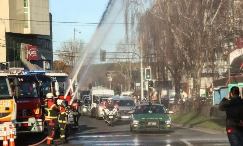 Puerto Montt rindió un emotivo homenaje al suboficial mayor Marcos Cosme Barquero