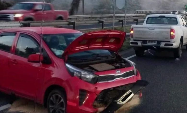 Una persona resultó lesionada tras choque contra barrera de contención en Llanquihue