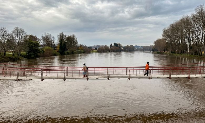 Declaran Alerta Amarilla en la provincia de Osorno por aumento en caudales de ríos