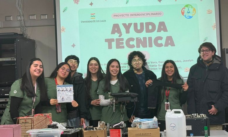 Estudiantes ULagos desarrollan innovadoras ayudas técnicas que mejoran la autonomía de personas mayores