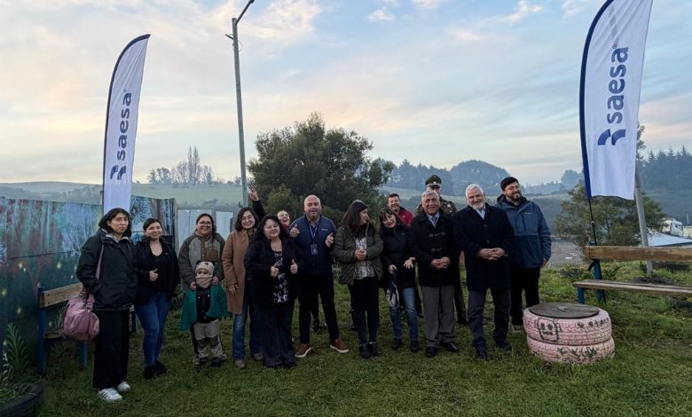 Saesa inauguró iluminación en Población Margoth Loyola de Castro a través de su programa “Barrios con Energía”