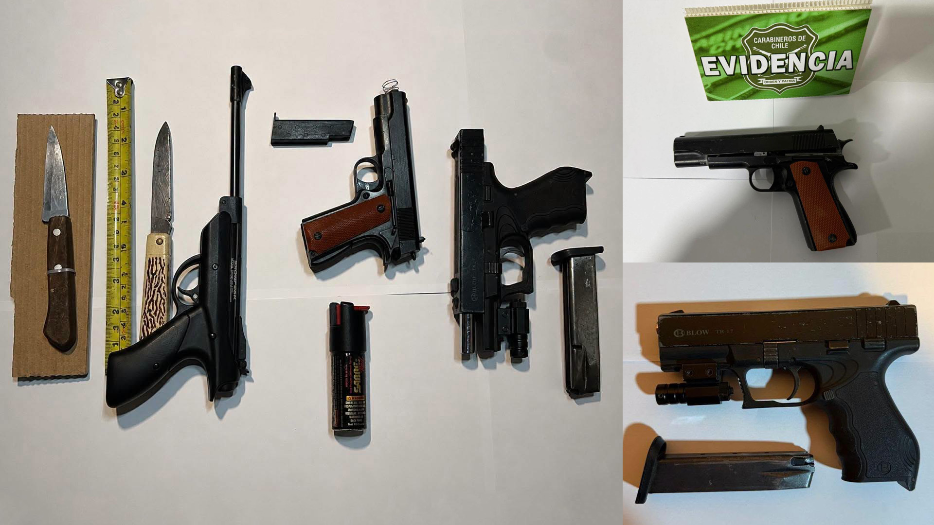 Cinco adolescentes fueron detenidos tras presunto intento de atropellar a carabineros durante control vehicular en Calbuco