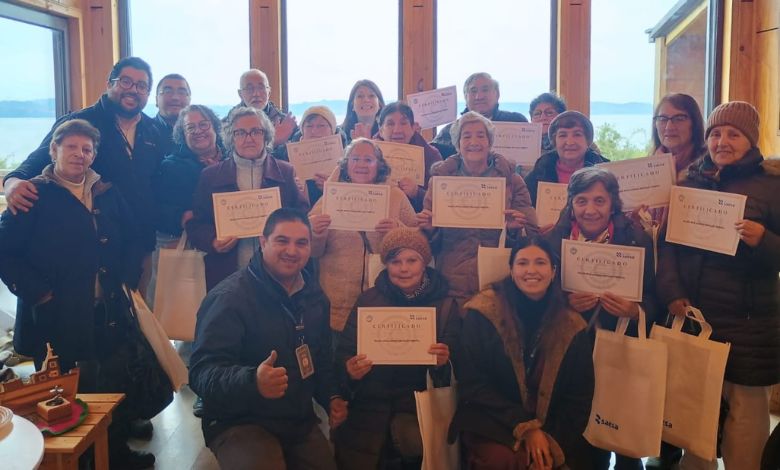 Saesa impartió curso de aplicaciones digitales para adultos mayores en Chonchi