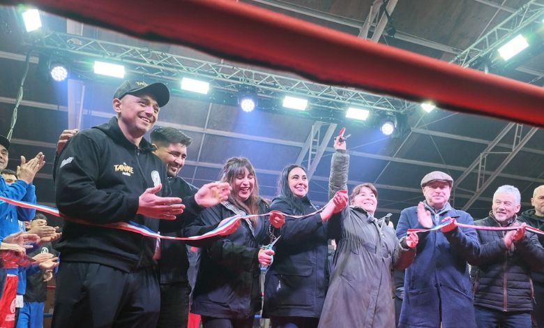 Dalcahue inaugura su primer ring profesional y consolida un nuevo impulso para el boxeo comunal