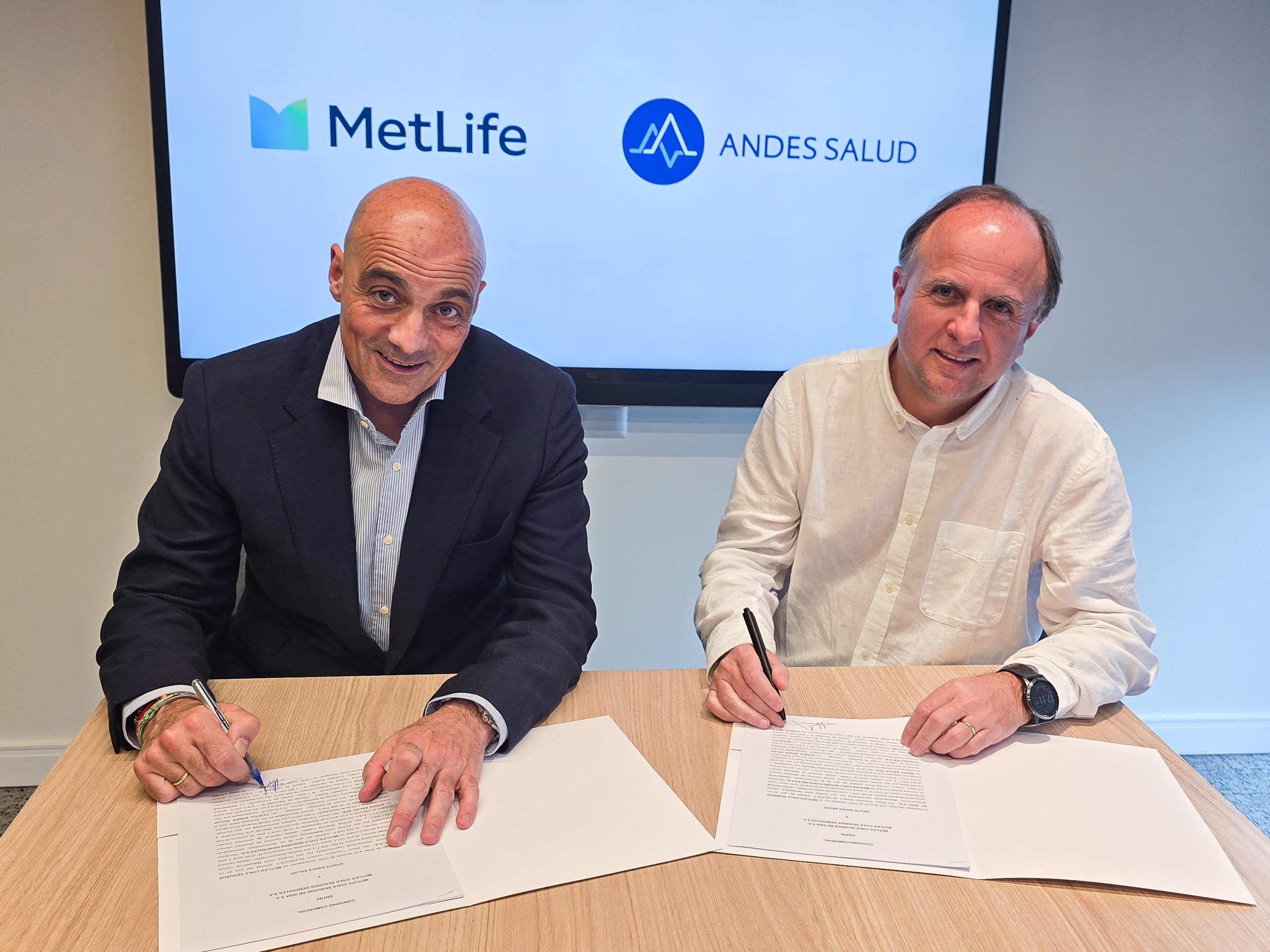 Andes Salud y MetLife renuevan alianza con foco en cáncer y enfermedades de alto costo: proyectan llegar a 150.000 asegurados en regiones al 2031